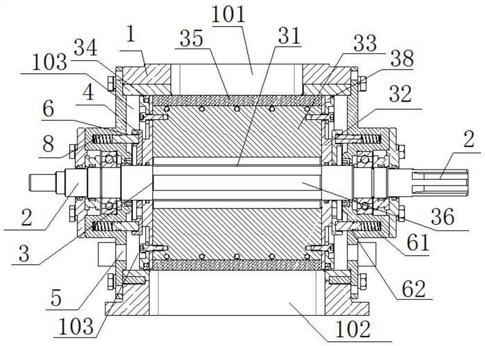 Air seal type wet spraying machine material distributing device and using method