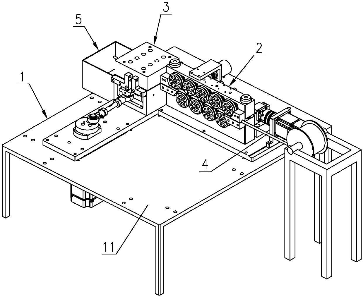 Precision cutting method for Teflon pipe