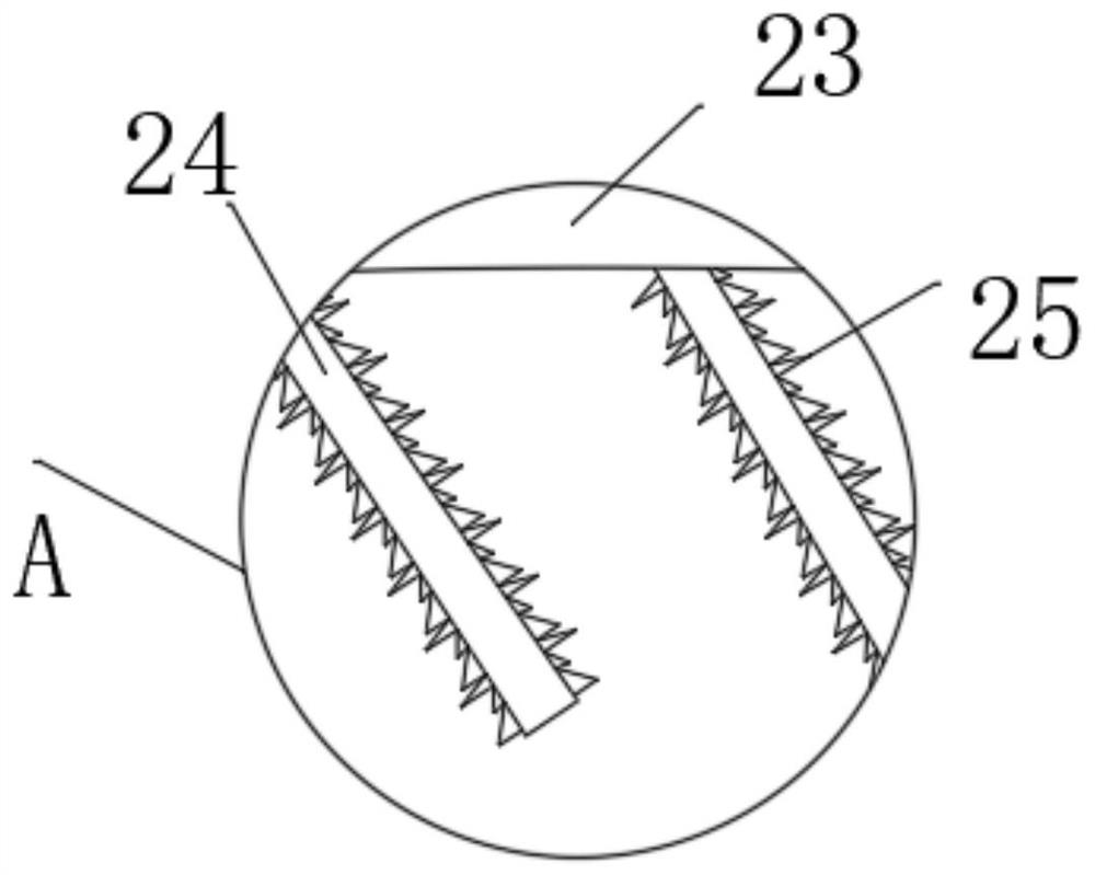 Hand-push-type tea tree trimming machine