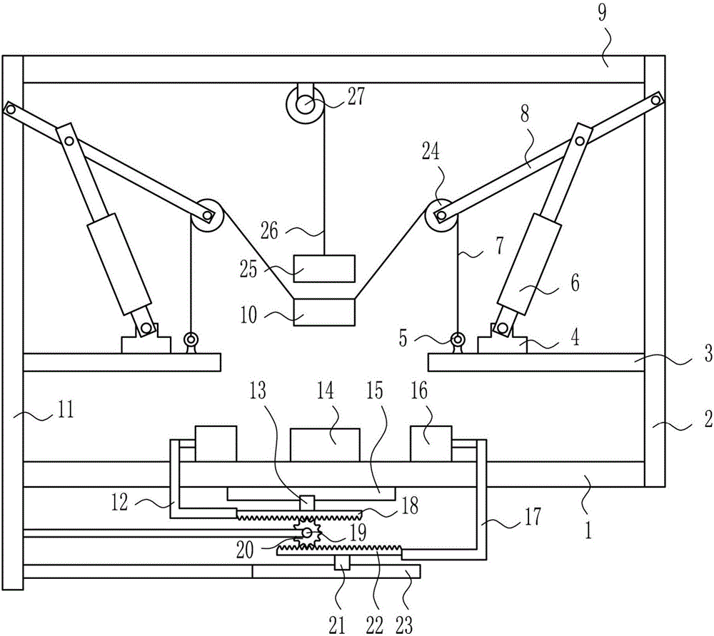 Hardware block hardness detection device