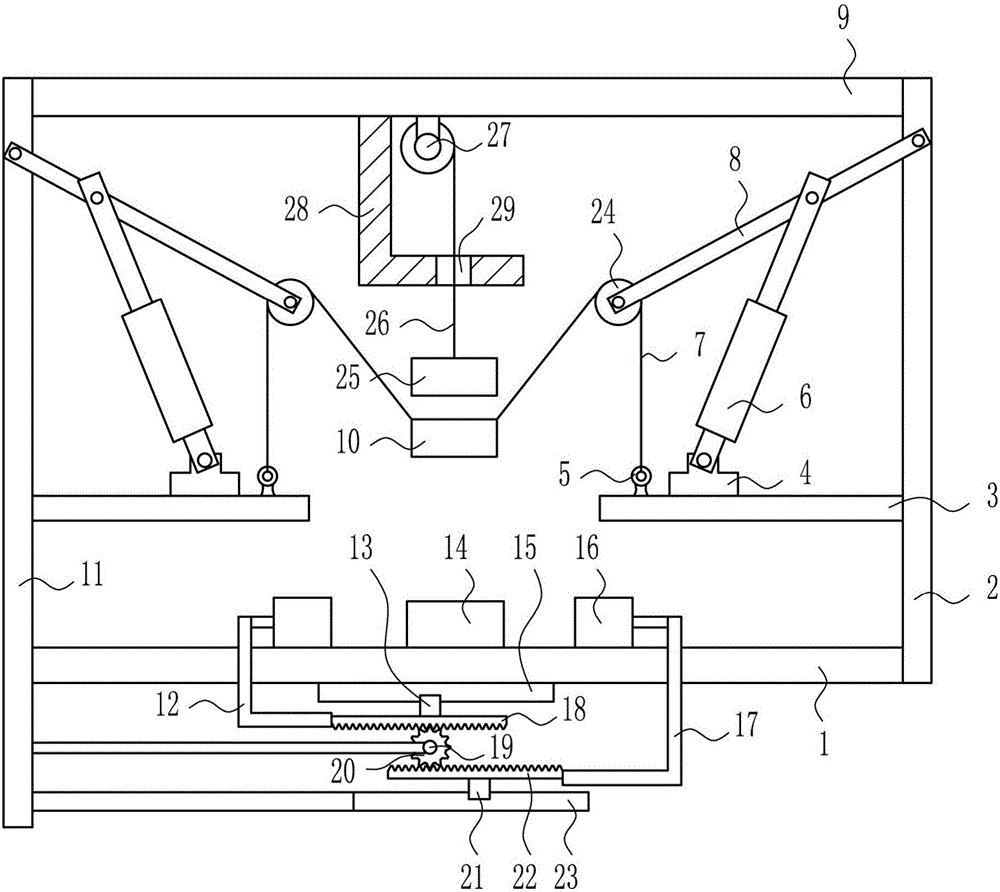 Hardware block hardness detection device