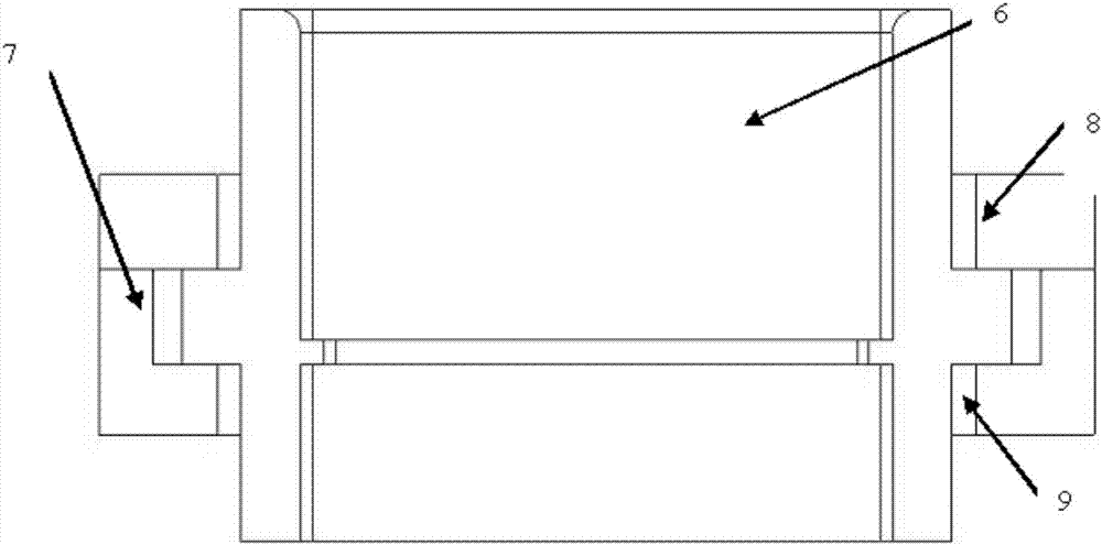 Spacing aligning device based on micro rectangular floating blind-mating connector