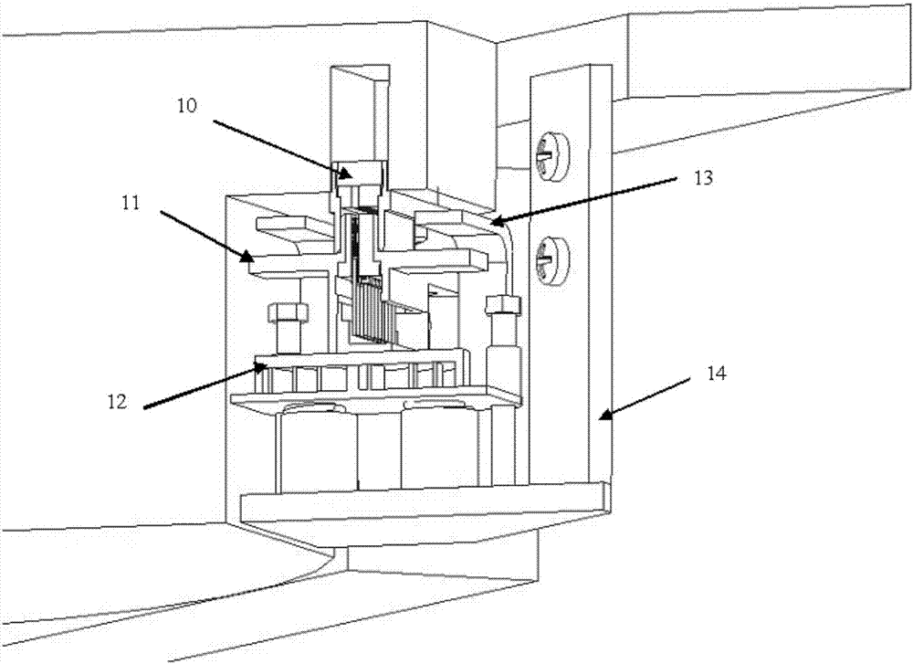 Spacing aligning device based on micro rectangular floating blind-mating connector