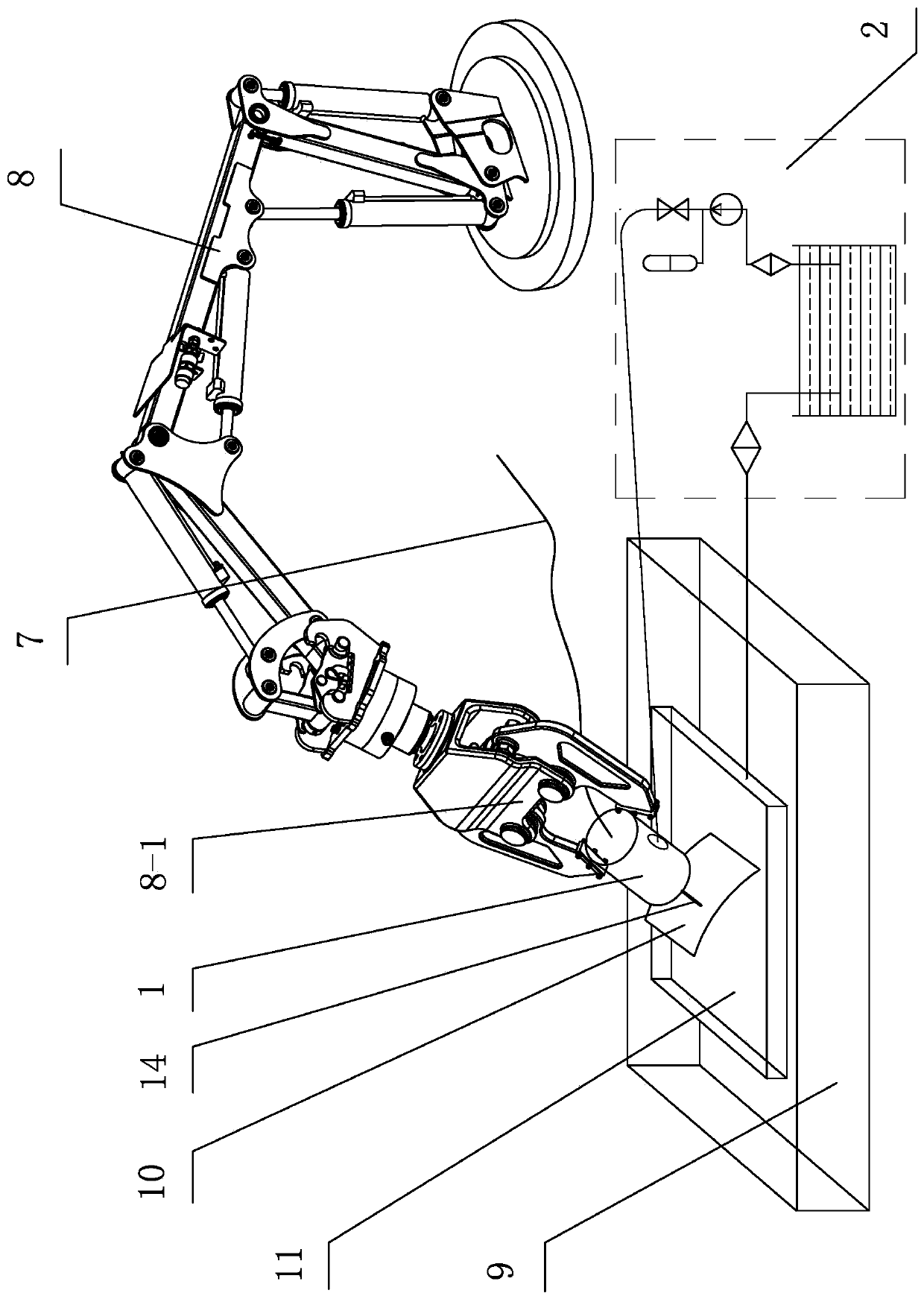 Flexible water-jet guided laser micro-machining system and method