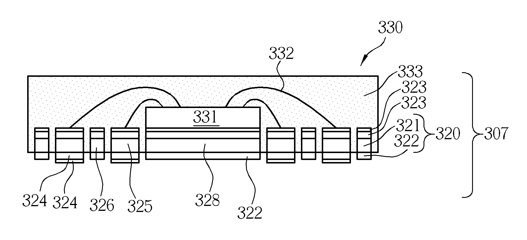 Circuit board structure, packaging structure and method for making the same