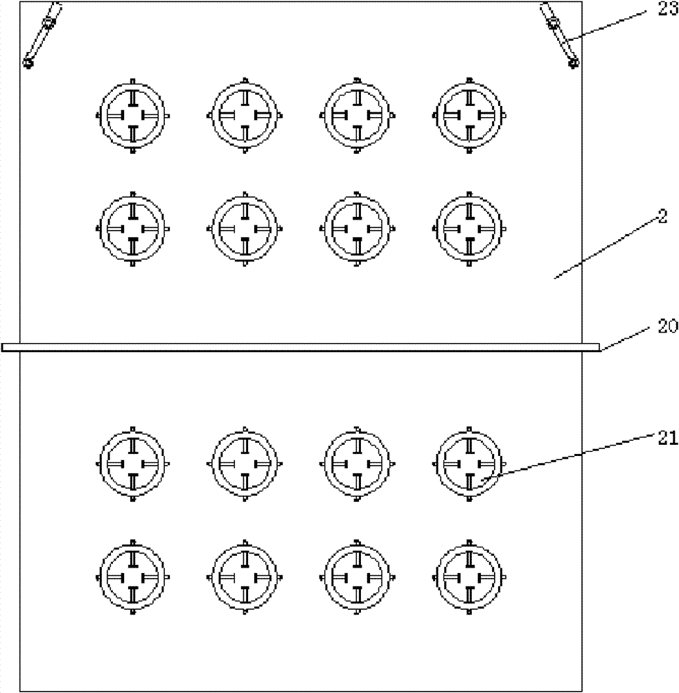 Water culture device for cut branch of forest