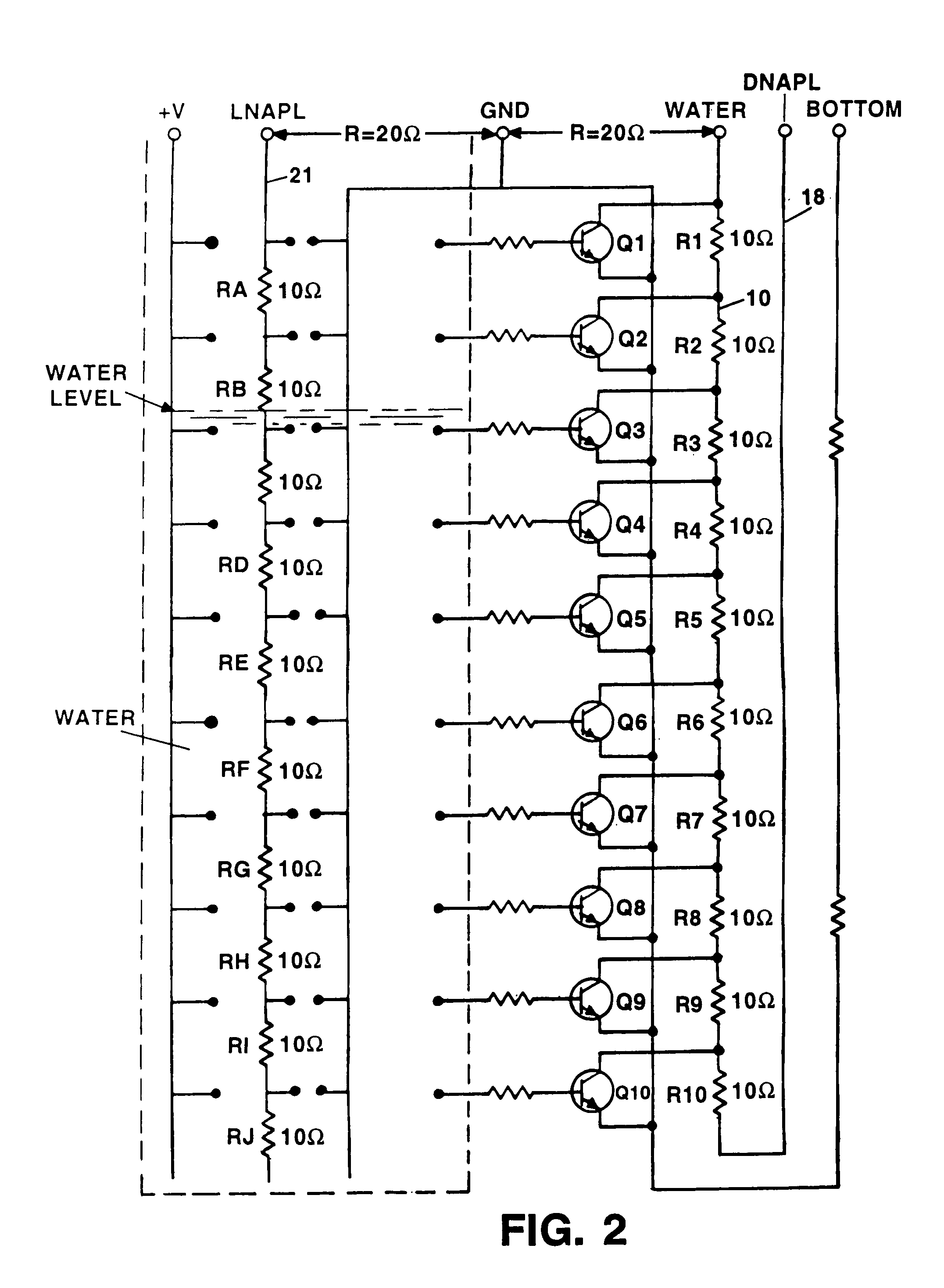 Apparatus for rapidly measuring liquid levels and volume of groundwater within wells that eliminates cross contamination between wells