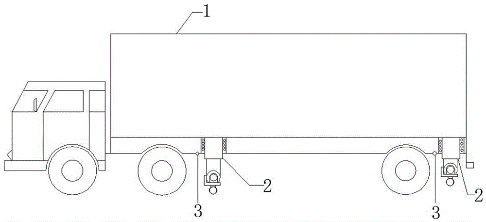 Heavy-duty-car rollover-preventing system