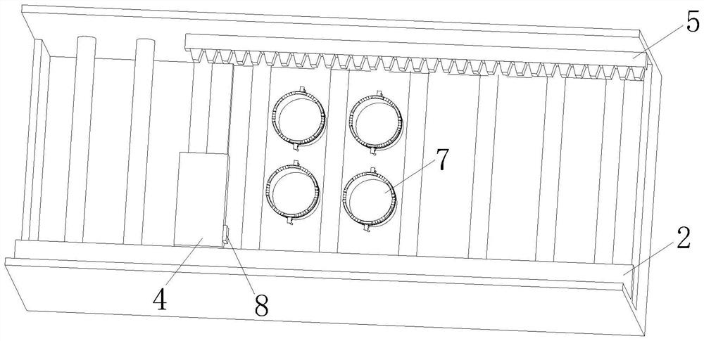 Cooling equipment for industrial filtering membrane production