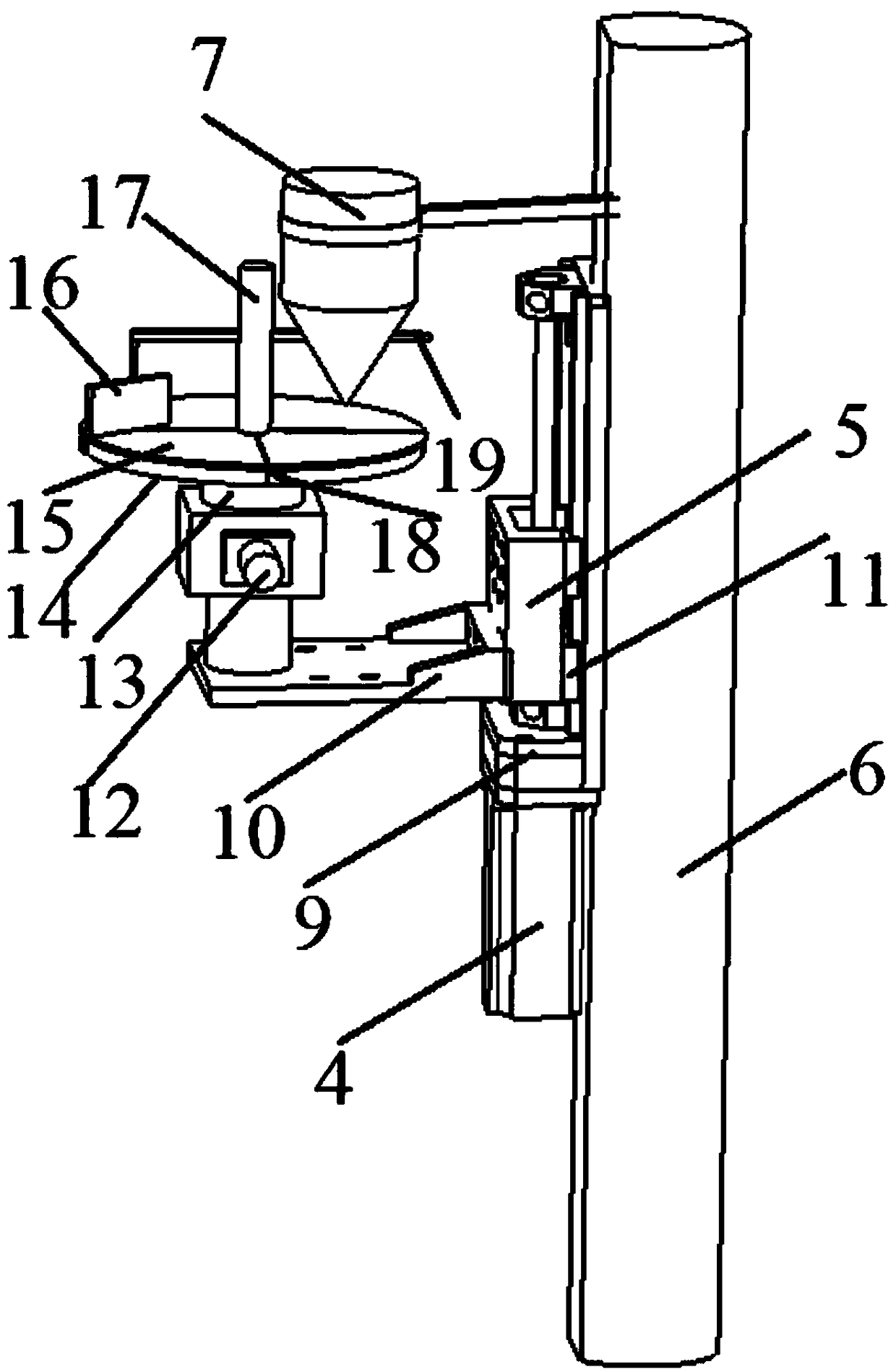 Precise proportioning powder feeding system and powder outlet amount and proportioning amount dynamic control method