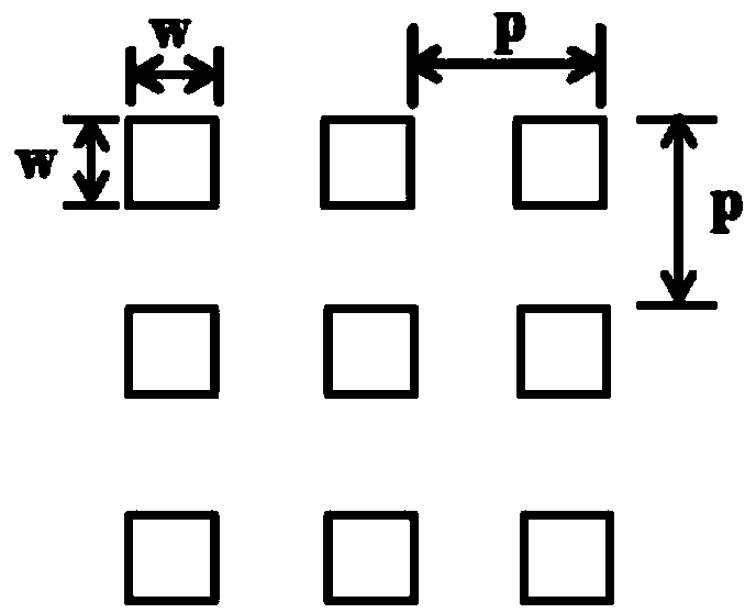 Selective absorption filtering structure