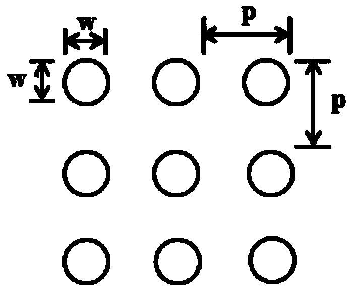 Selective absorption filtering structure