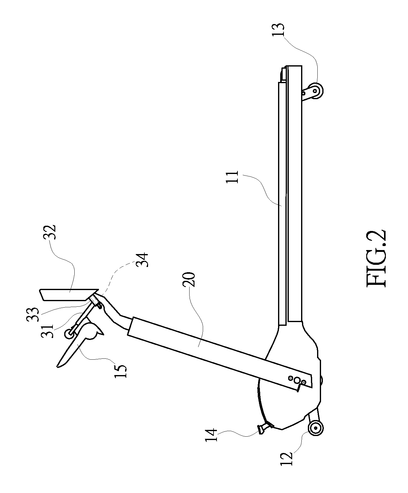 Bendable handrail assembly of an exercise apparatus