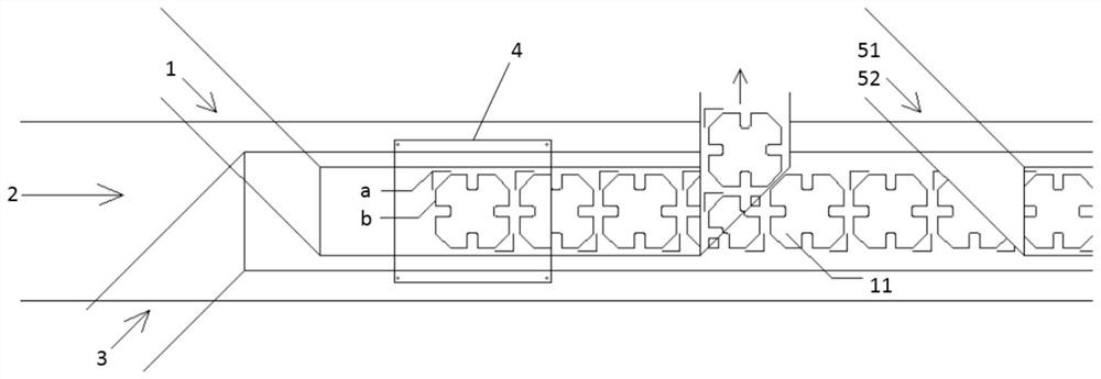 Production system of hollow special-shaped double-faced adhesive tape die-cutting part