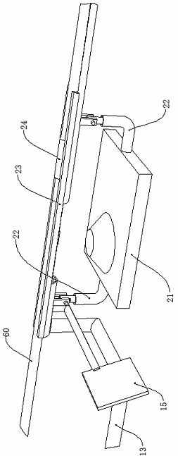 Calculation instruction method and mechanism for cutting ball thickness and aiming, and billiard ball posture adjustment device