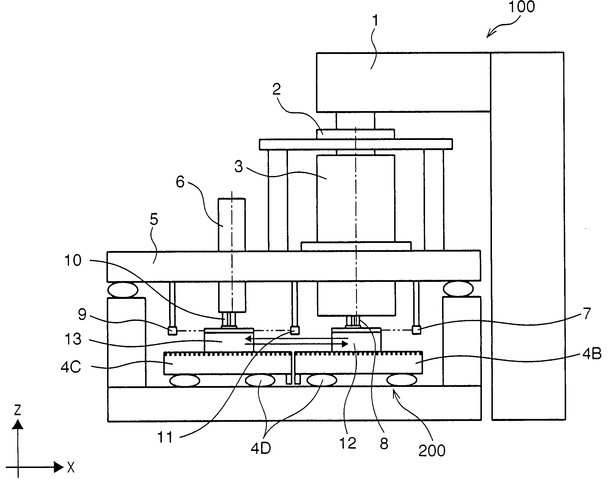 Positioning apparatus, exposure apparatus, and device manufacturing method