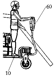 Sanitation cleaning equipment and control method thereof