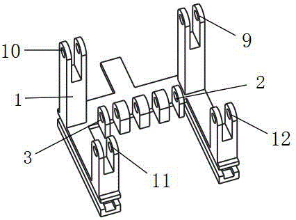 Multiunit linear driving plane high-load sliding controllable wood forking machine