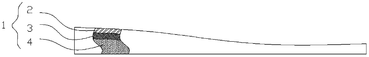 Rubber and plastic puncture-proof multifunctional shoe sole and preparation method thereof