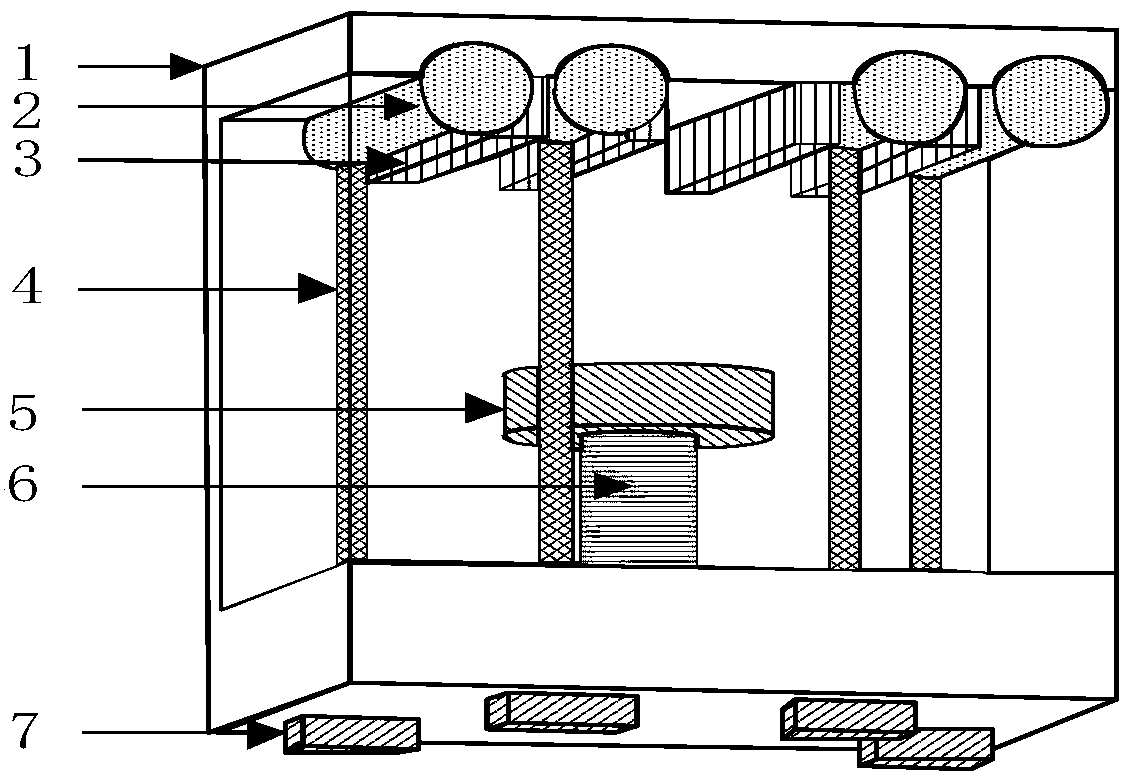 Magnetic induced shrinkage or elongation touch sensor array for intelligent manipulator