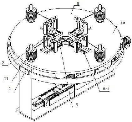 Preparation device of aluminum alloy cable