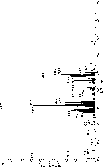 Method for extracting DEHP (di(2-ethylhexyl)phthalate) from fermentation product of ocean paenibacillus polymyxa L1-9 and application