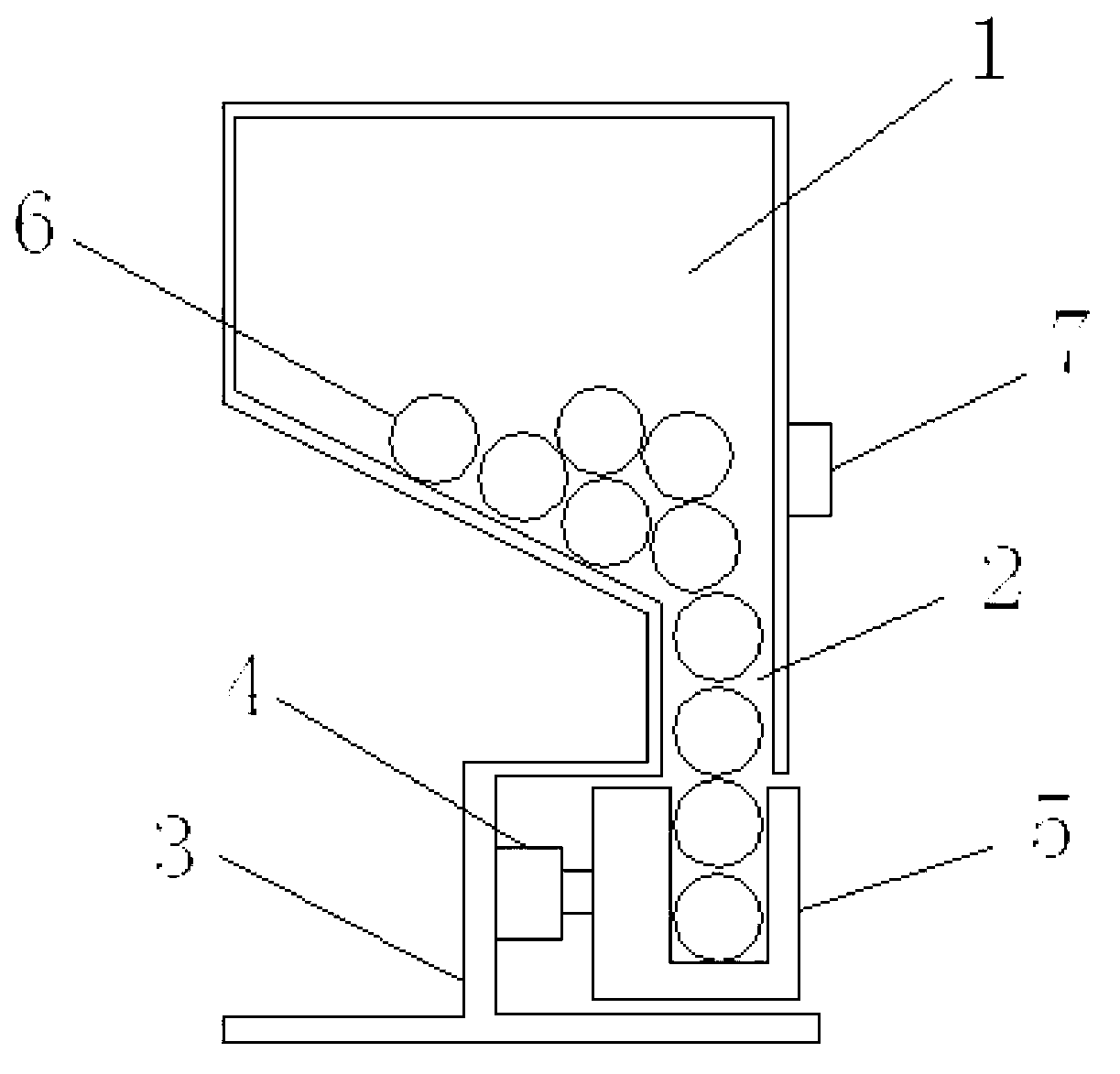 Automatic chopstick delivering machine