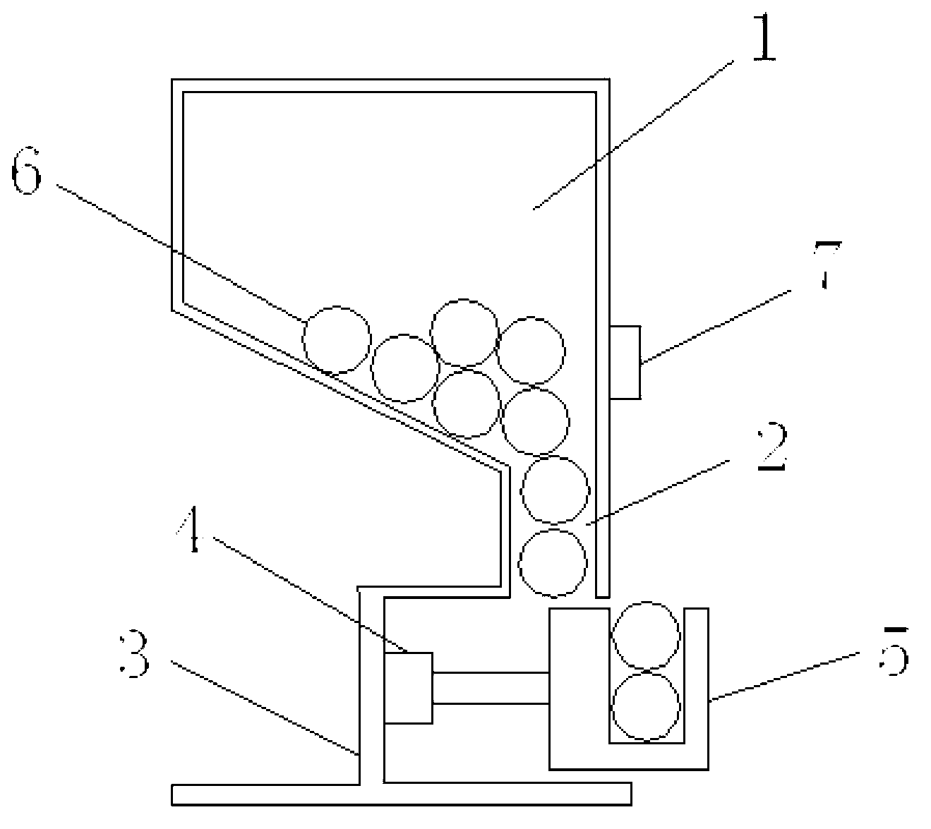 Automatic chopstick delivering machine