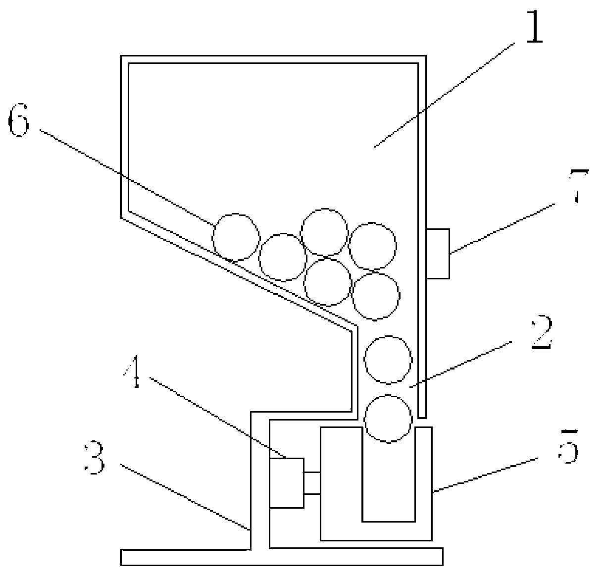 Automatic chopstick delivering machine