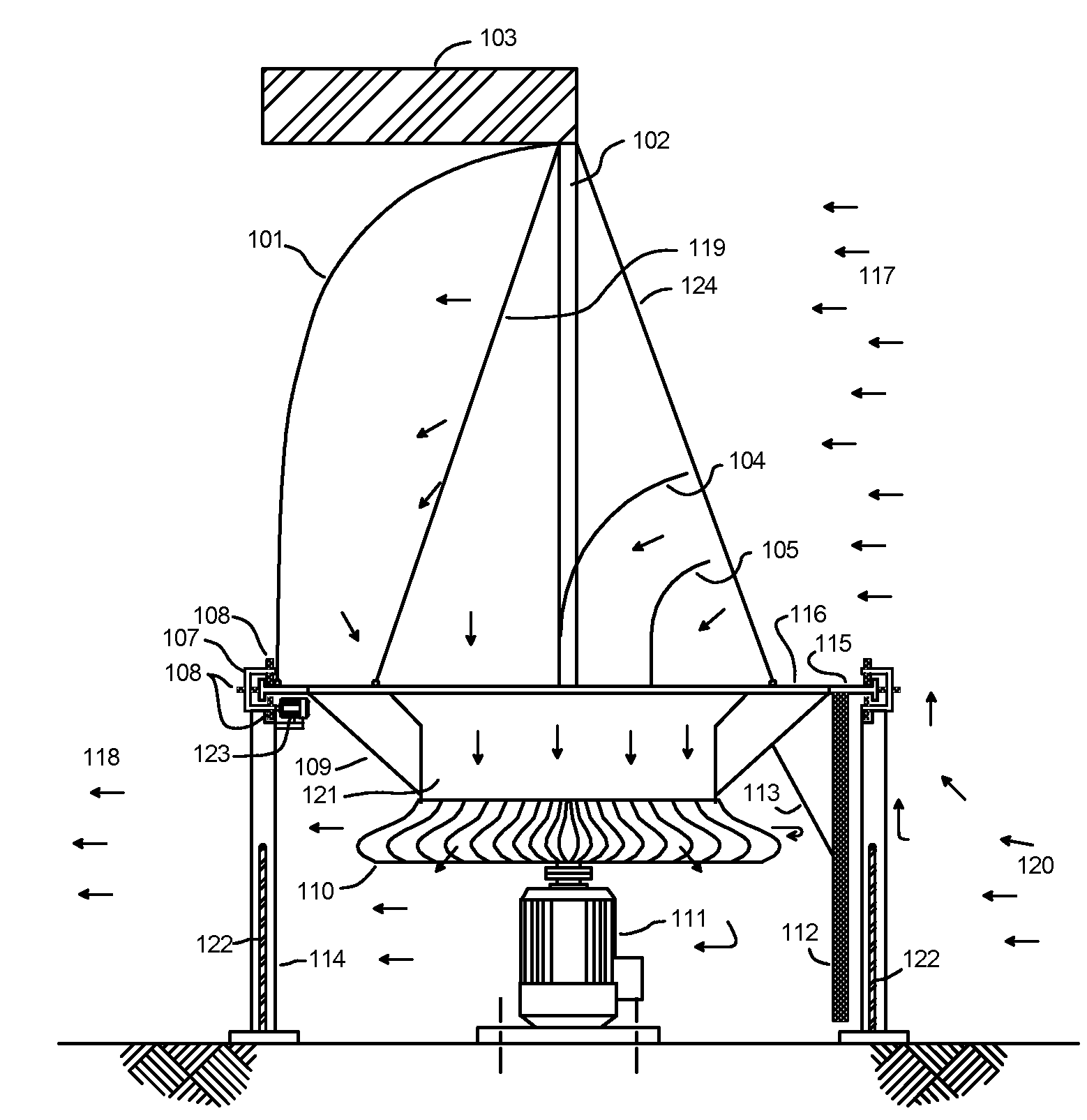 Vertical Multi-Phased Wind Turbine System