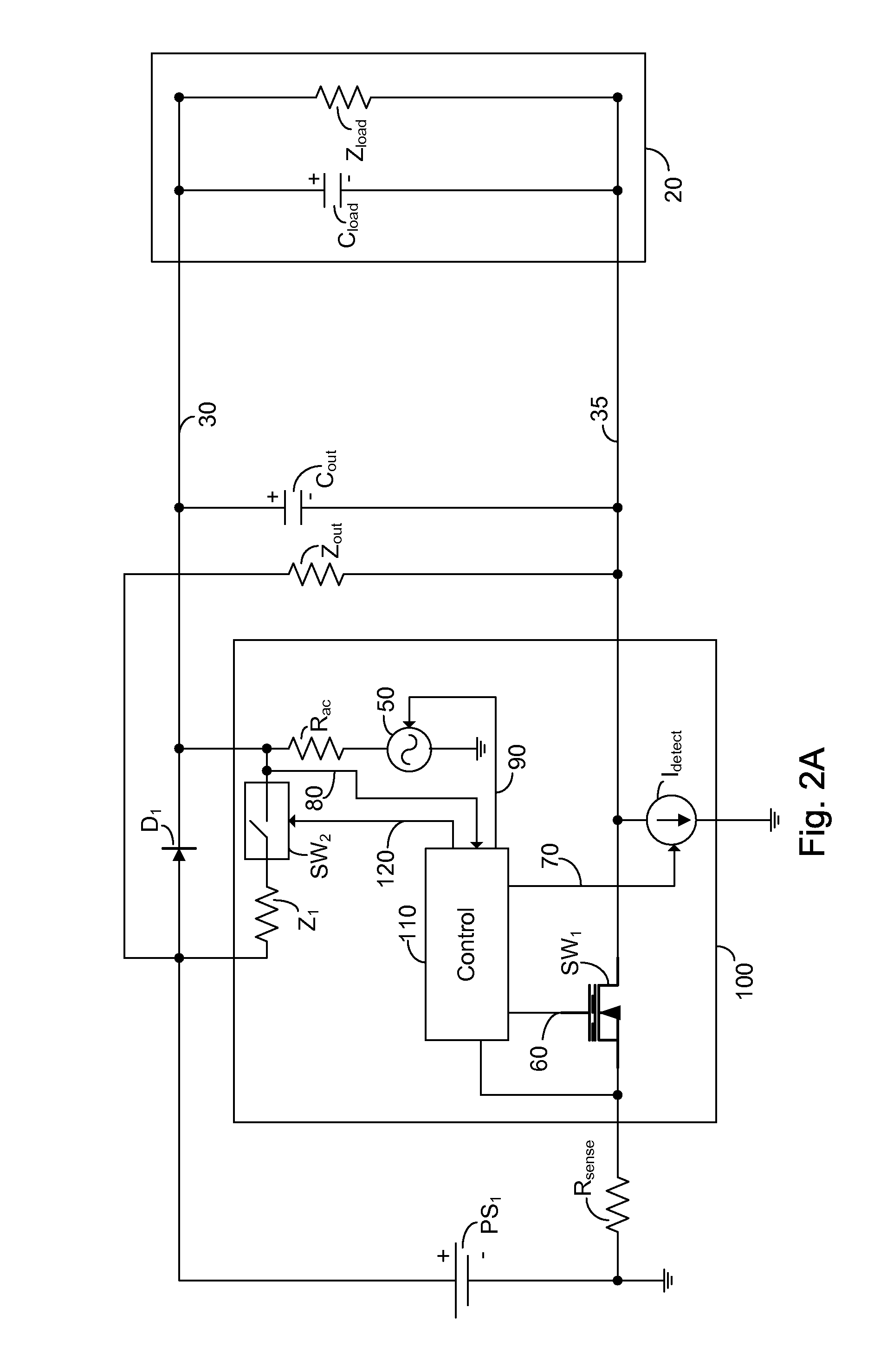 Bypass discharge path for a power sourcing equipment