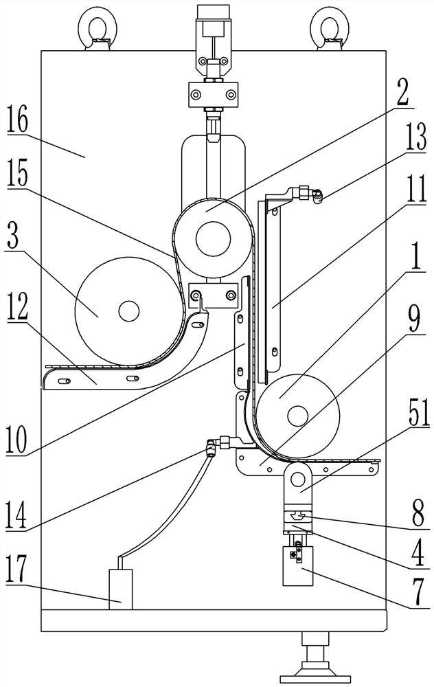 Pole piece quick threading device