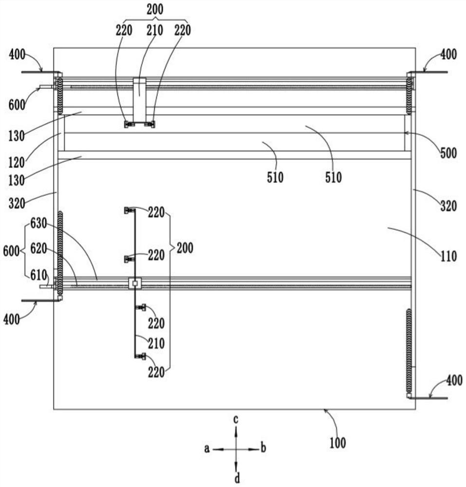 Coiled material laminating device and coiled material packaging equipment