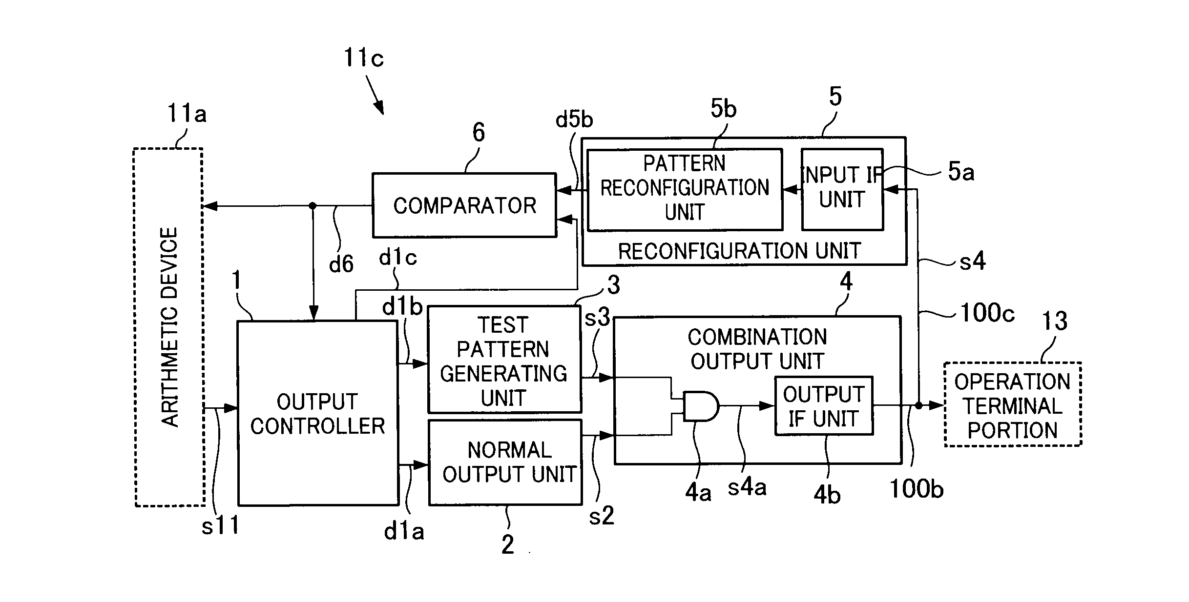 Safety output device