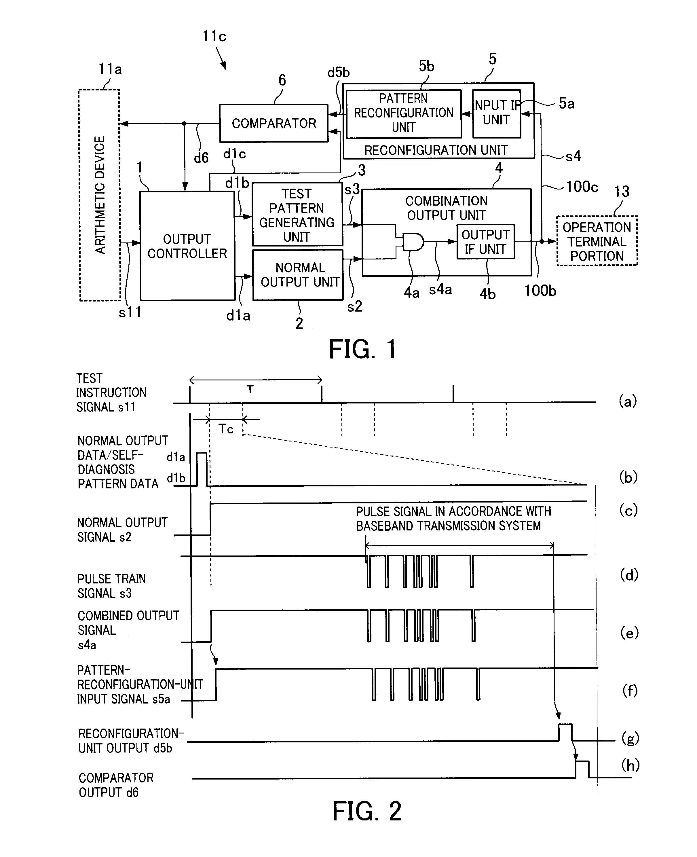 Safety output device