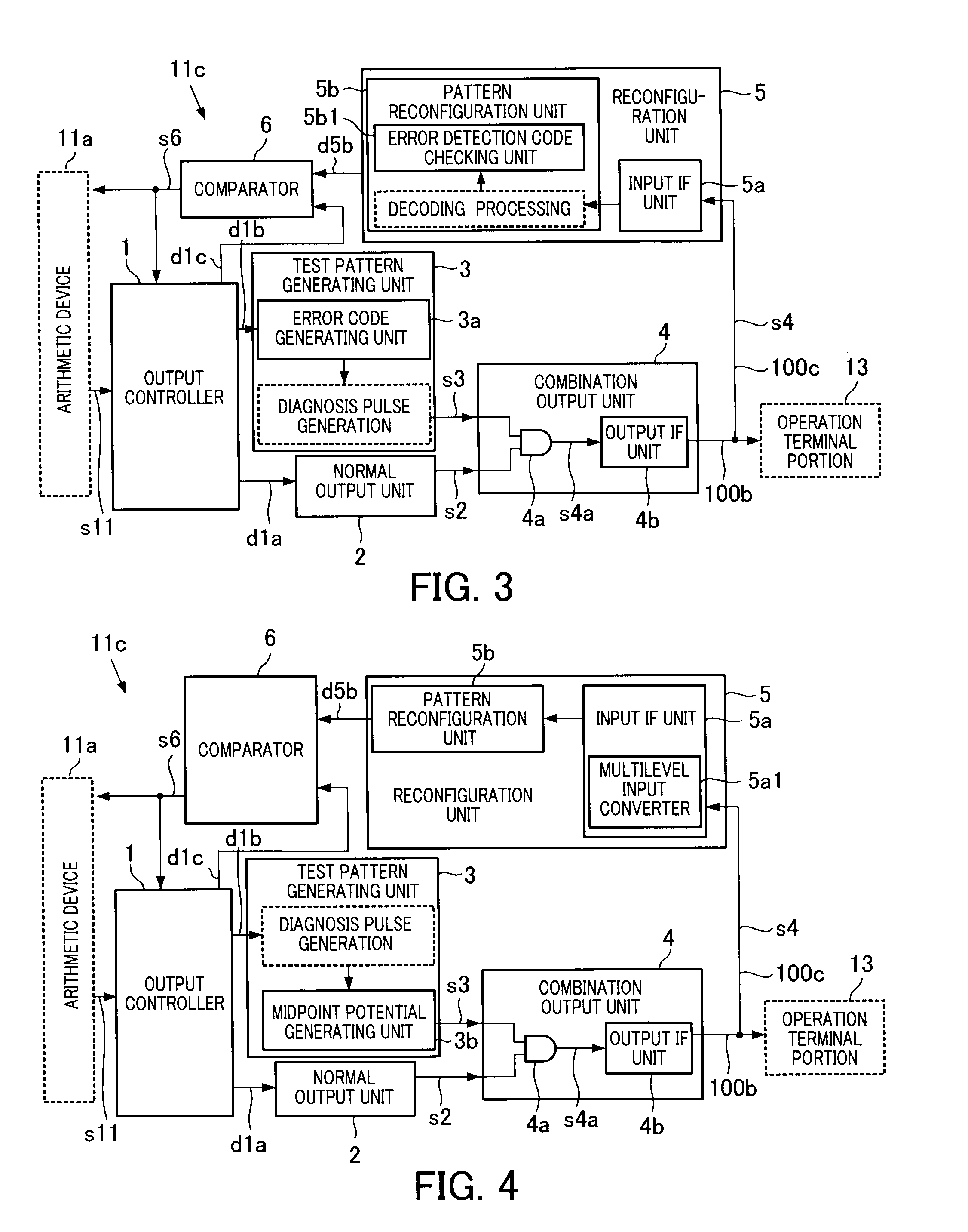 Safety output device