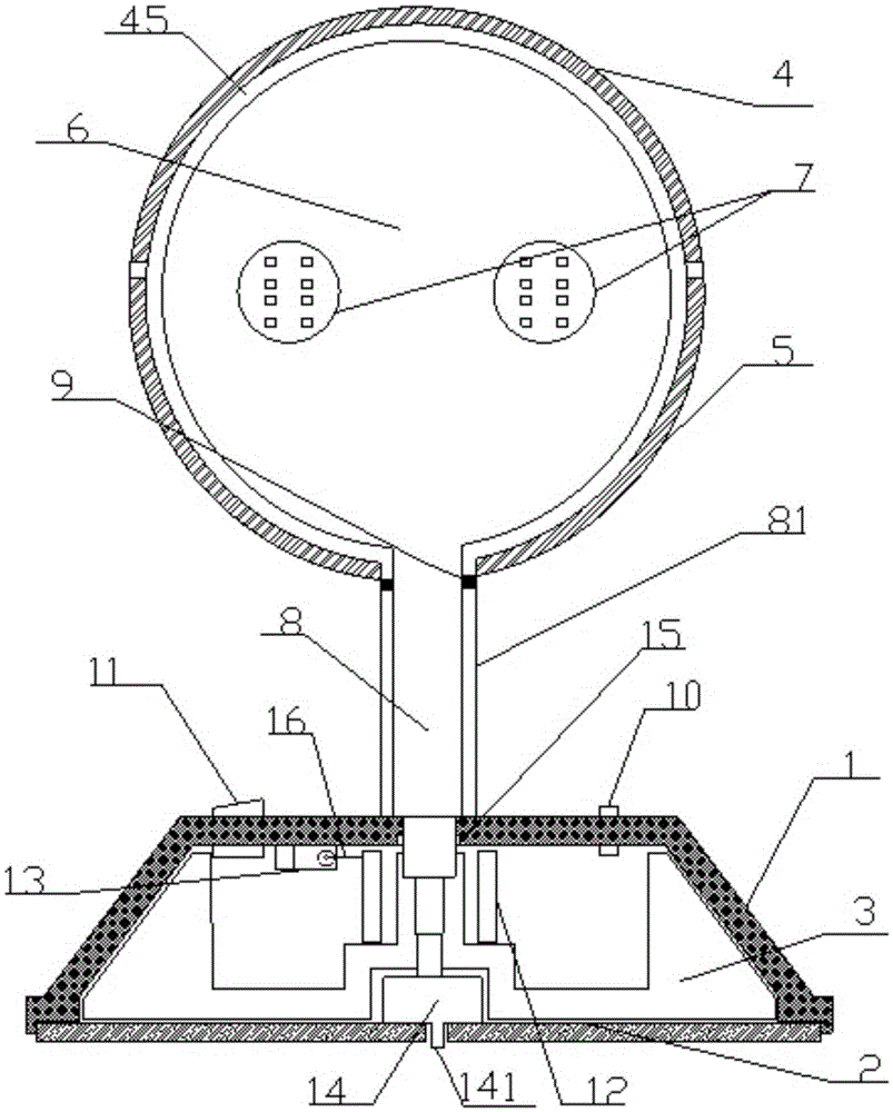 Moon phase instrument