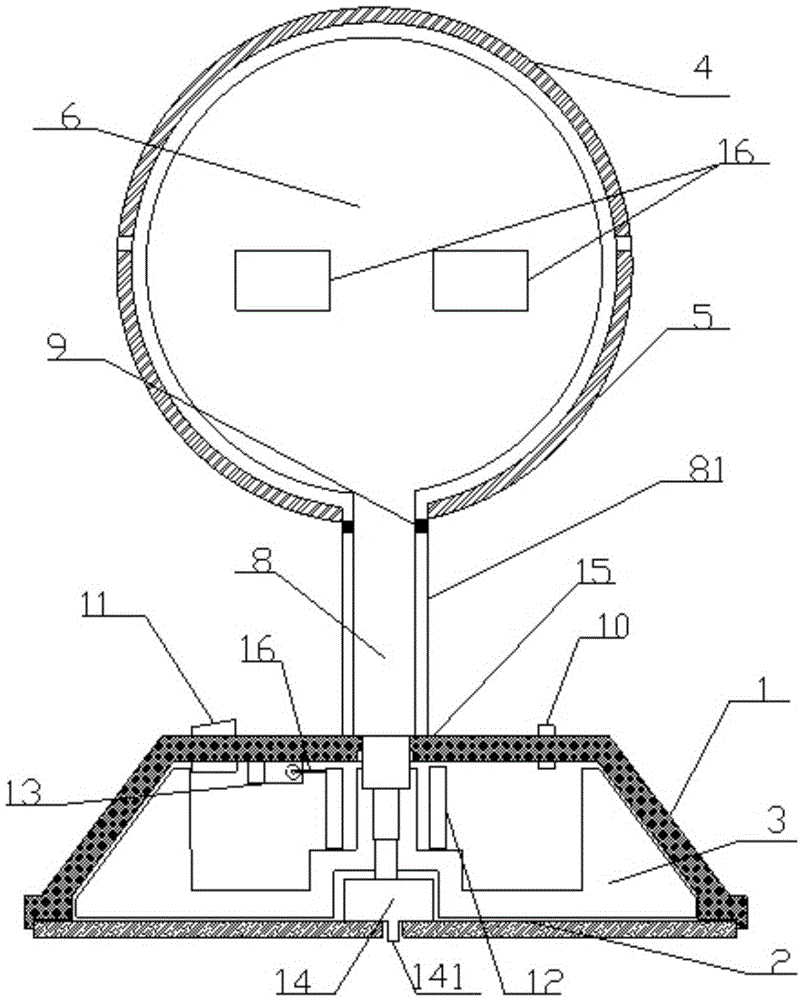 Moon phase instrument