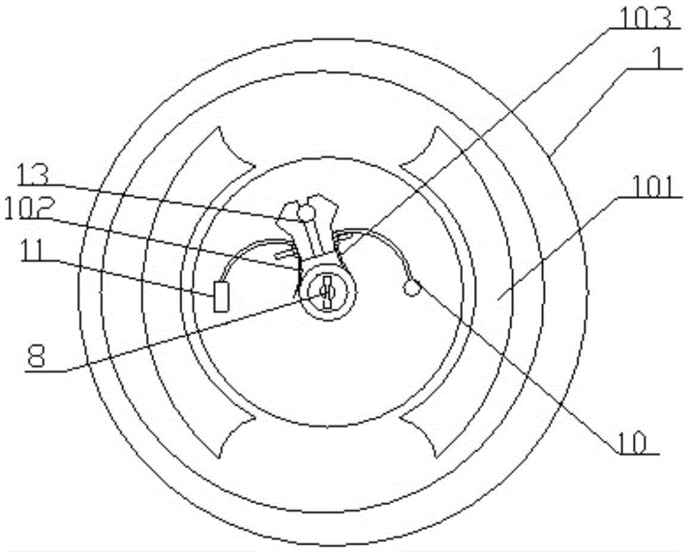 Moon phase instrument