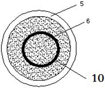 A capillary tube, an irrigation system using the capillary tube for water delivery, and a warehouse dehumidification device using the capillary tube