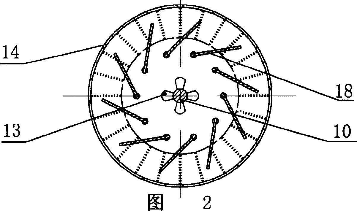 Cushioning internal rotation equipressure urea granulating injector