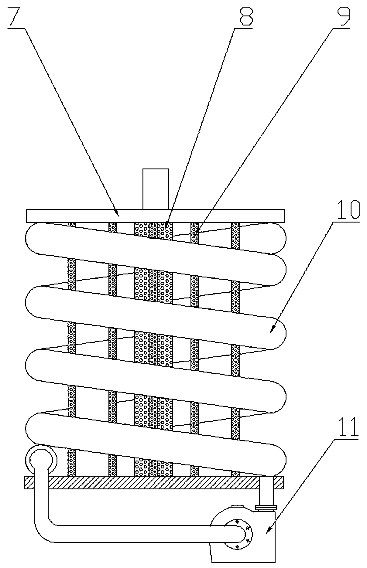 Producing method of rayon acrylic fiber yarn-dyed and blended fabric