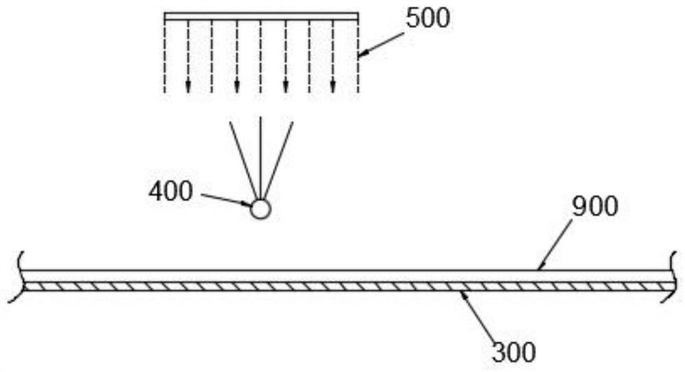 Plywood adhesive and gluing production process thereof