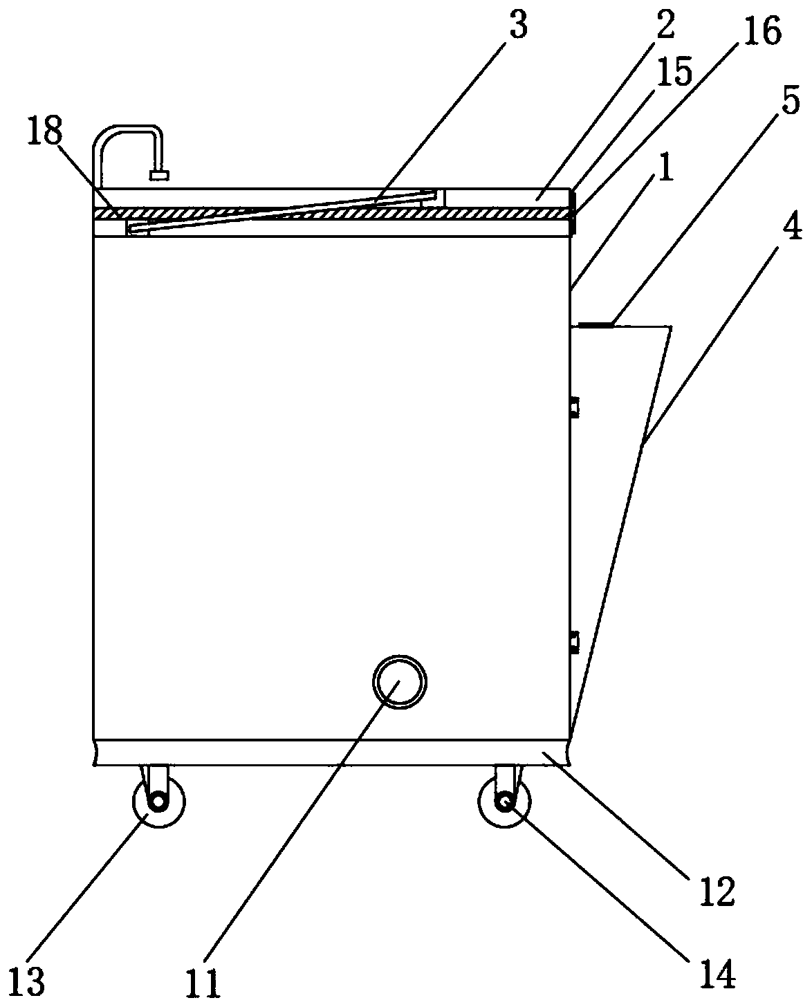 Voltage-stabilizing printing-down machine