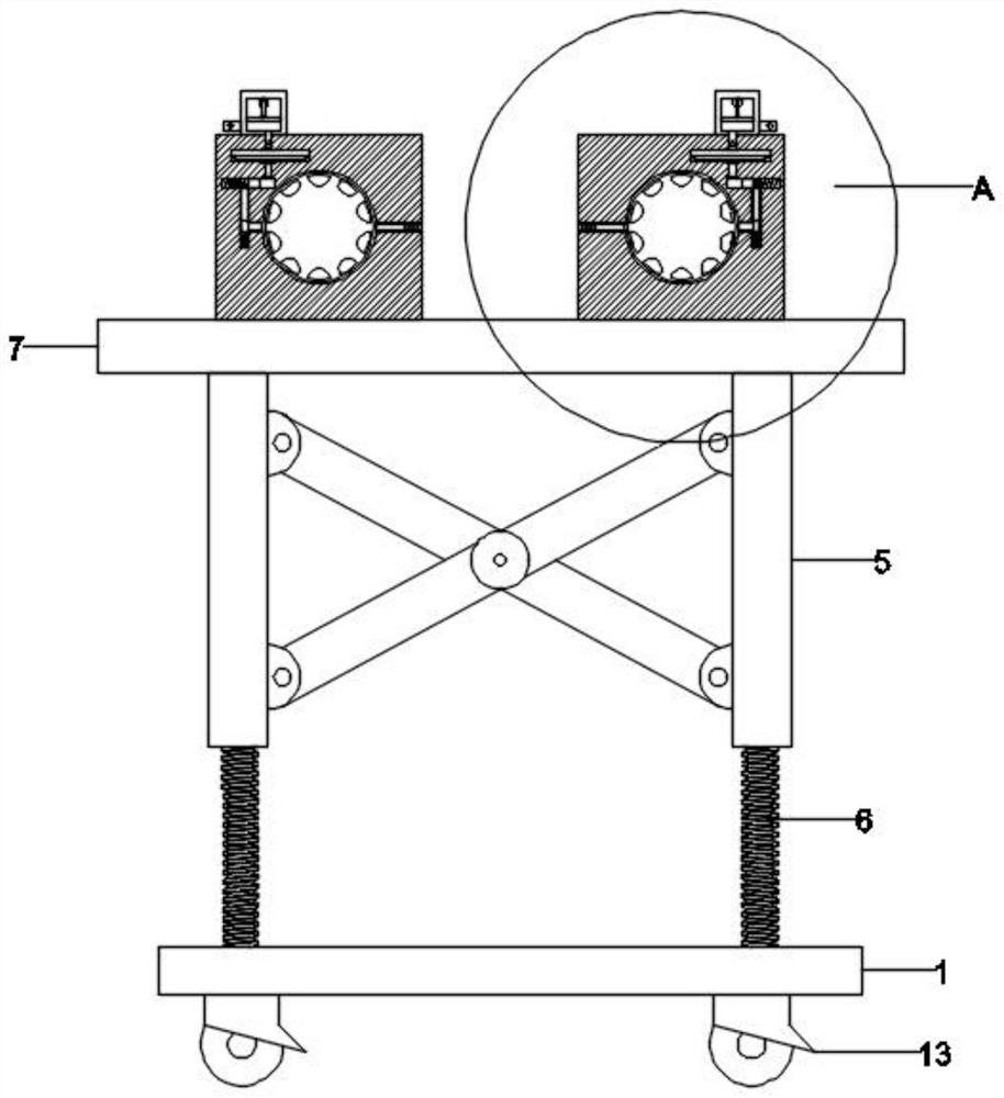 Hand fixing device for patient transfusion