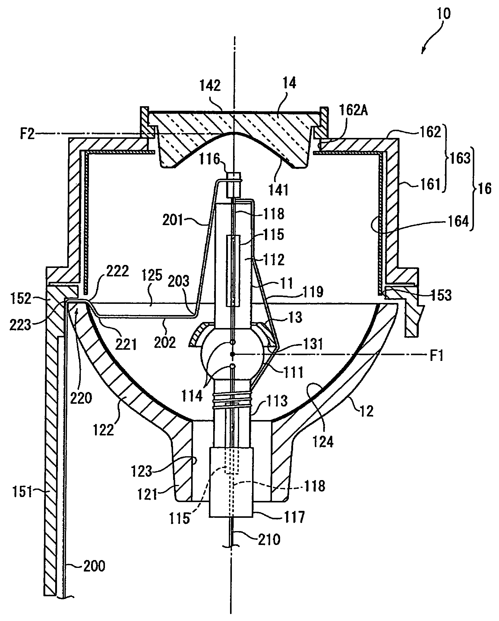 Light source device and projector