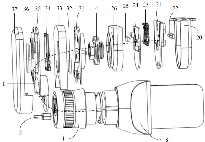 A near-eye virtual display device and a near-eye head-mounted virtual device