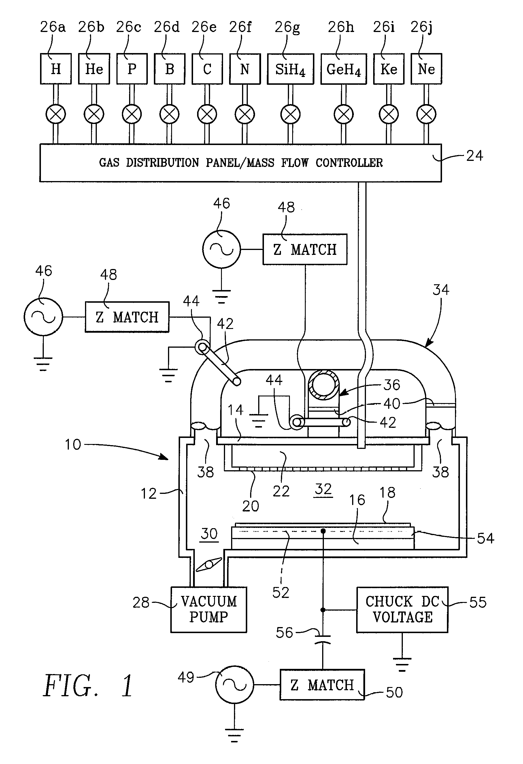 Ion implanted insulator material with reduced dielectric constant