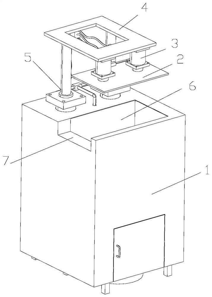 Resin recovery device