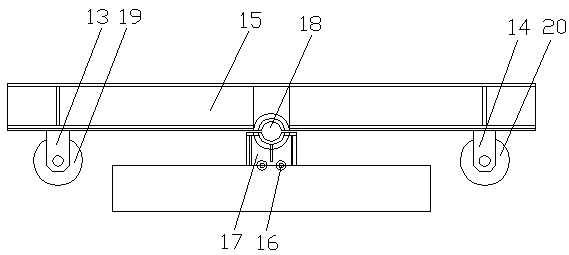 Method for adjusting deviation of hoisting point of hoist